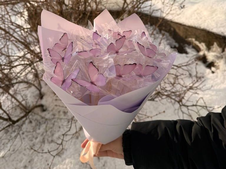 Букет из бабочек