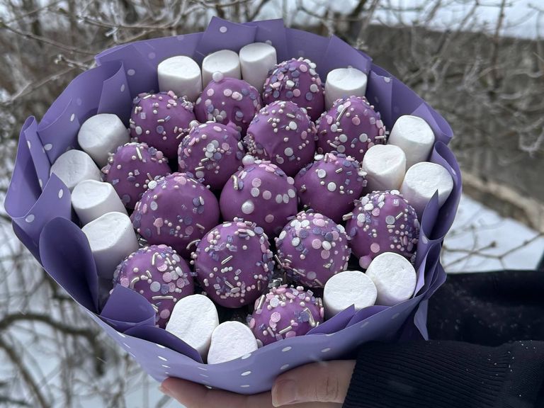 Букет из клубники "Мамина Радость"